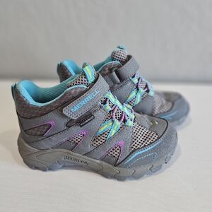 Merrell girls Hilltop Mid waterproof hiking boot sz 11.5